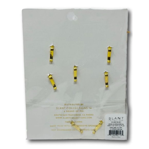 Cheers Cocktail Charms set of 7 Wedding Bridal Bachelorette Engagement Party - Picture 2 of 2